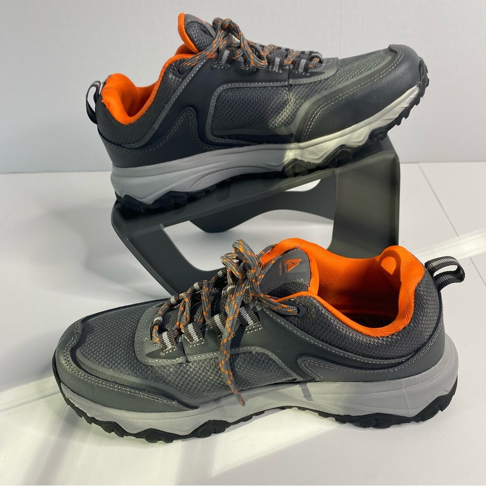 Mens Outdoor Low Top Hiking/Fishing/Hunting/Working Ozark Trail Gray Boots Sz 7‎